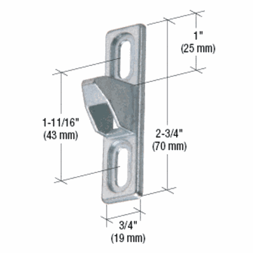 CRL E2040 Chrome 3/4