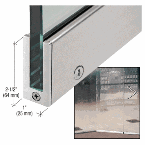 CRL SP64BS12SR Brushed Stainless 2.5