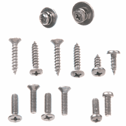 CRL DCSA Aluminum Replacement Screw Kit