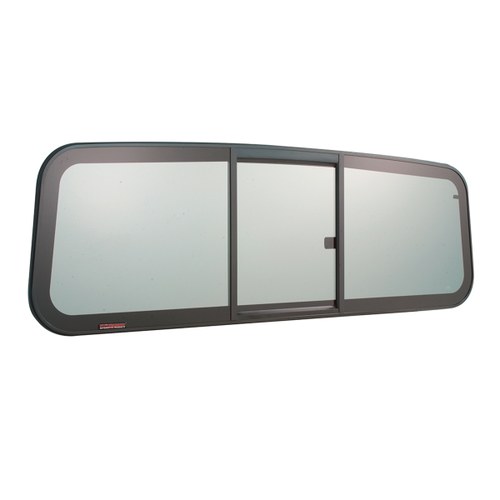 CRL BRW1852 Tri-Vent Big Rig Slider with Solar Glass for Navistar Cabs 2001+