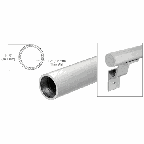 CRL HRH15BS Brushed Stainless Steel 1.5