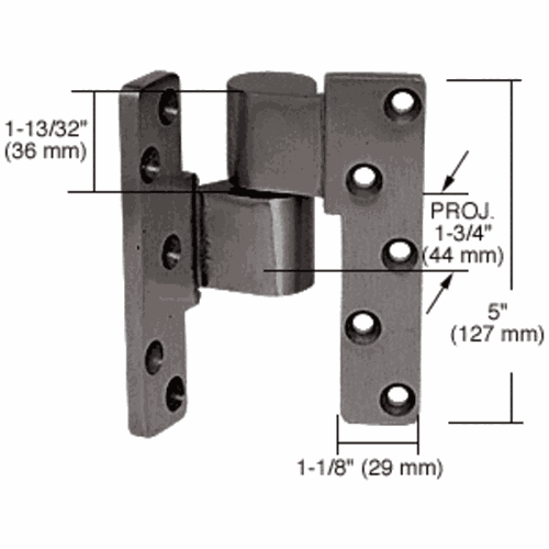 CRL 41J190L313 Dark Bronze 3/4