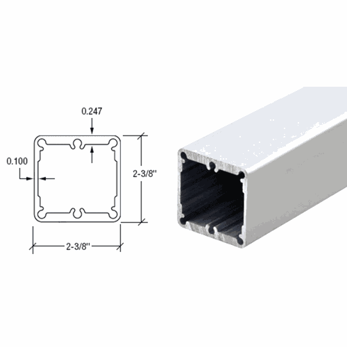 CRL PHD241S Silver Metallic Heavy-Duty 241