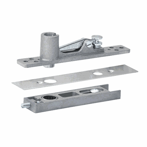 CRL 860BS Brushed Stainless Center-Hung Top Pivot Set