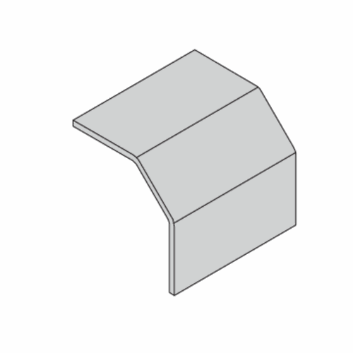 CRL 45AFP2 U.S. Aluminum Series 45X Water Diverter - 50 Pack