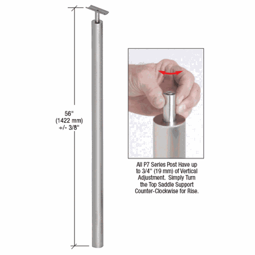 CRL P7BPFBS Brushed Stainless 56