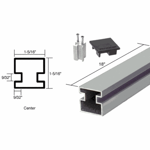 CRL 6406418 Satin Anodized 18