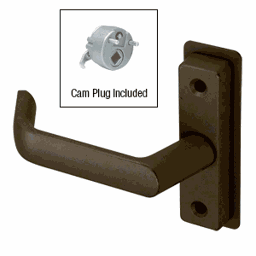 CRL DH56922L Adams Rite Dark Bronze Left-Hand Lever Handle