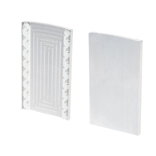 CRL TBSH6620ECML TurboFlex Aluminum End Cap