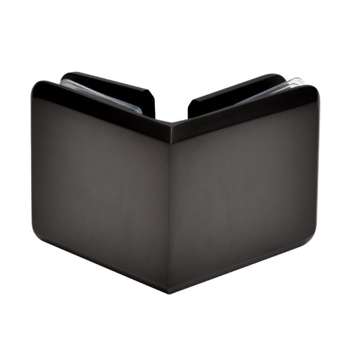 CRL BGC900RB Beveled Oil Rubbed Bronze 90 Glass-to-Glass Clamp
