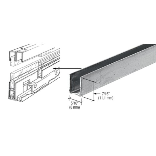 CRL 995KV6 Zinc-Plated Steel Roll-Ezy Shoe for 72