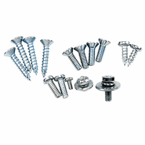 CRL PR40SA Aluminum PR40 Series Screw Pack Assortment