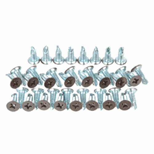 CRL 61815DU Dark Bronze Anodized Roton 224/112 Replacement Screw Pack