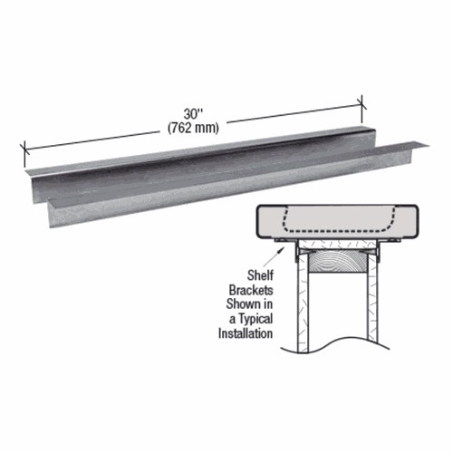 CRL SSSB30 Brushed Stainless Steel 30