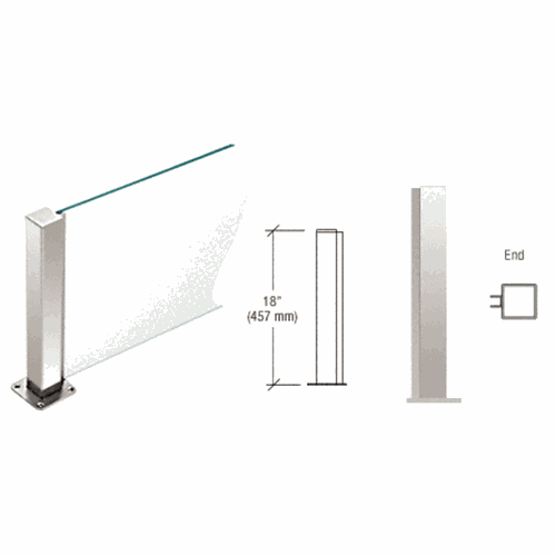 CRL PP4318EPS Polished Stainless 18