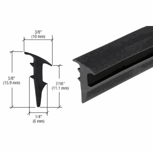 CRL RG12500 Black 1/2