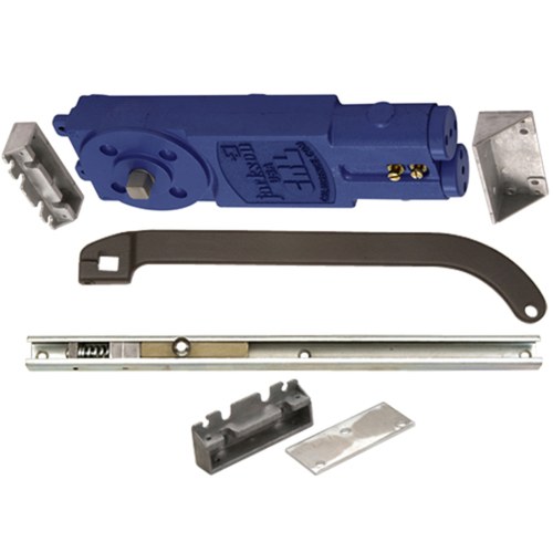 CRL 21201U31320 Jackson Dark Bronze Adjustable 90 Hold Open Concealed Closer with Slide-Arm