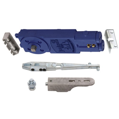 CRL 21101U18 Jackson 105 Adjustable Spring Power Hold Open Concealed Closer with Hardware