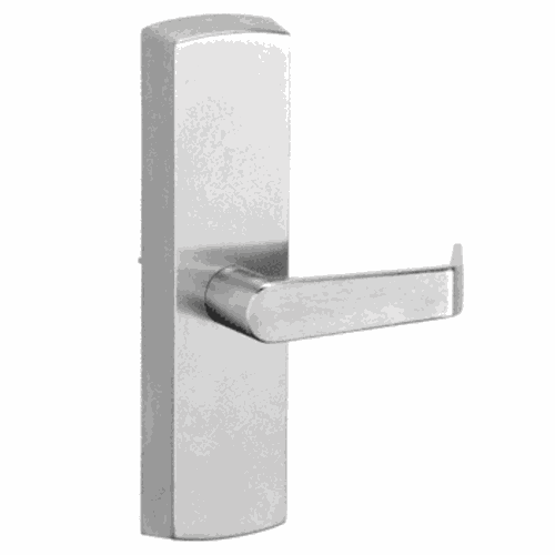 CRL DL51ESCPASC Satin Chrome Non-Keyed Escutcheon Lever Trim Passage, Non-Handed