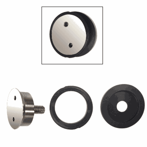 CRL CAPF1420PS Polished Stainless 1/4