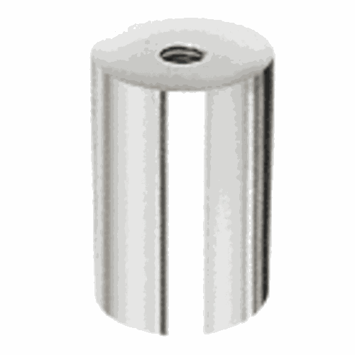 CRL ACSB1122PS 316 Polished Stainless Clad Aluminum Standoff Base, 1.5