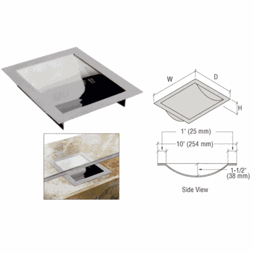 CRL CTD12 Polished Stainless Steel 12