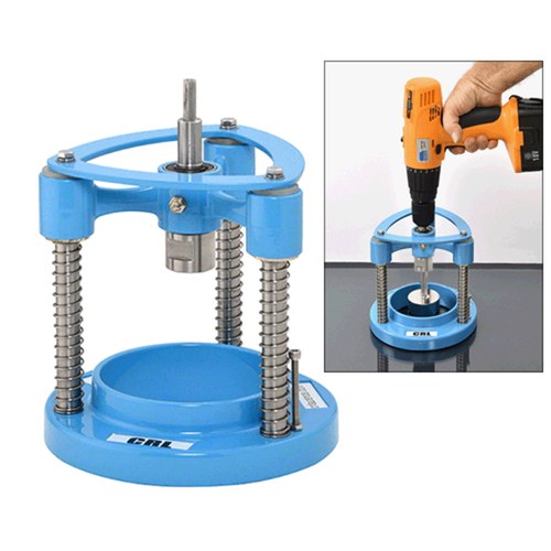 CRL GDB2 Belgium Thread Glass Drilling Base with Chuck