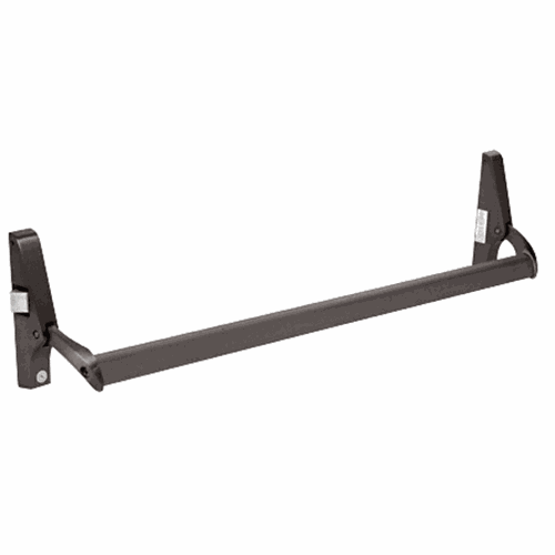 CRL DL1190LHRDU Dark Bronze Left-Hand Cross Bar Panic Exit Device