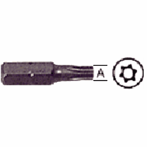 CRL TTX25 T25 Tamper-Proof Torx Insert Bit