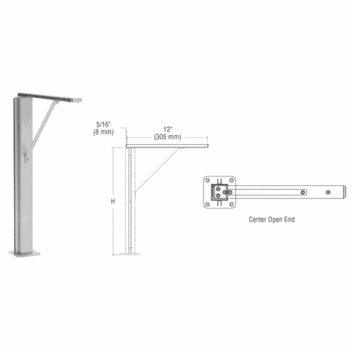 CRL SG40024CBS Brushed Stainless 24