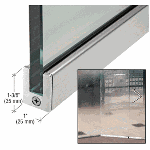 CRL SP35BS12S Brushed Stainless 1-3/8