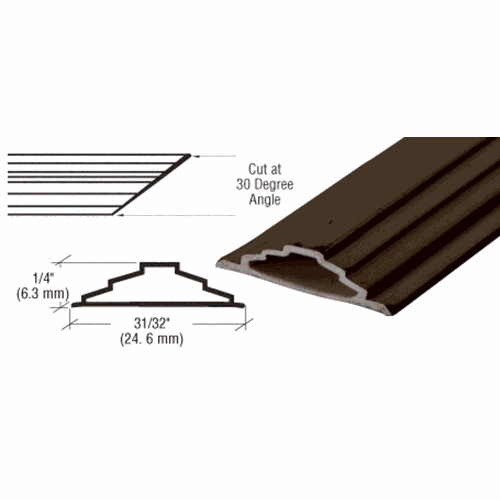 CRL GR200BRZ Bronze Low Profile PVC Step Grid