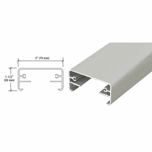 CRL 2XTR241CA Clear Anodized 200X Series 241