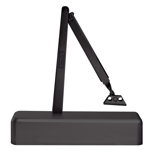 CRL PR70BFDU Dark Bronze Adjustable Spring Door Closer, Size 1/2 to 4, Surface Mount