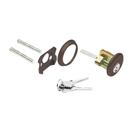 CRL DL911SCKDDU Dark Bronze Keyed Cylinder - Schlage 'C' Keyway - Random Keying