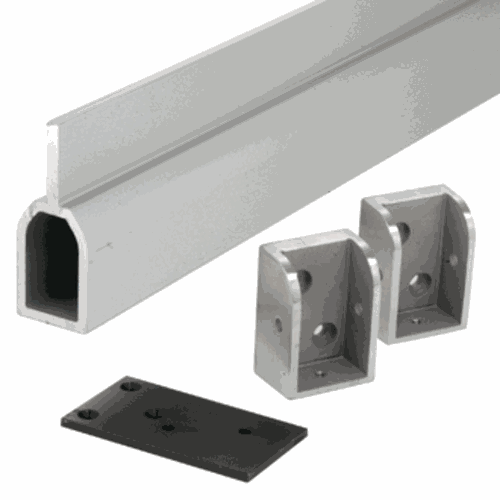 CRL DH88611120 U.S. Aluminum Clear Anodized 10' Removable Mullion Adams Rite 3890