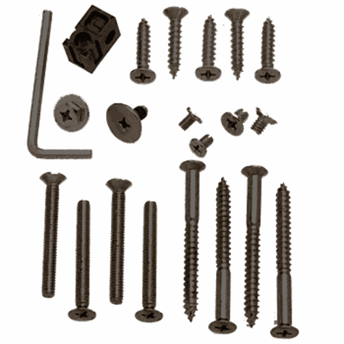 CRL PR90SDU Dark Bronze PR90 Series Replacement Screw Pack