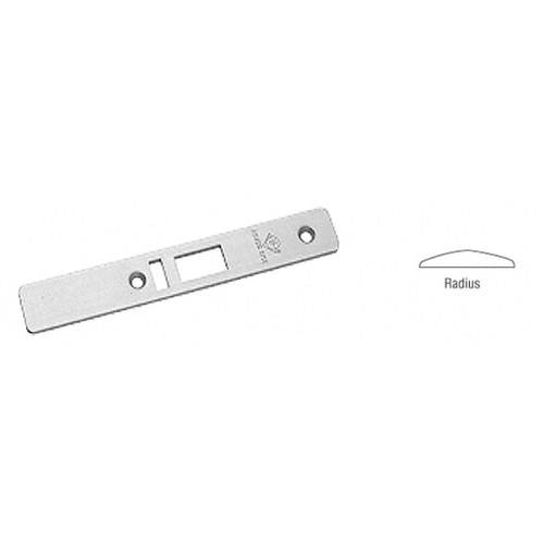 CRL 451220AL Aluminum Radius Faceplate for AR4513 Deadlatch Locks
