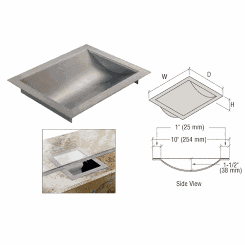 CRL CTDB12 Brushed Stainless Steel 12