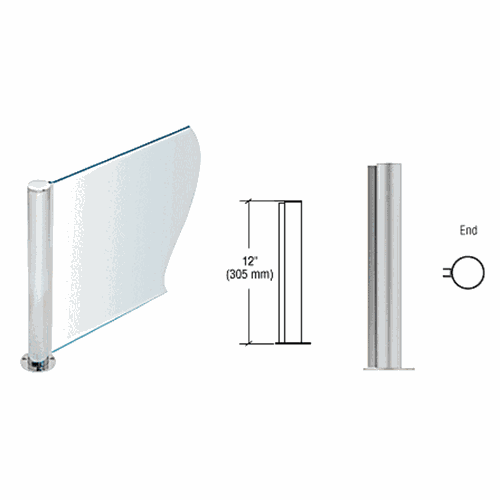 CRL PP08EBS Brushed Stainless 12