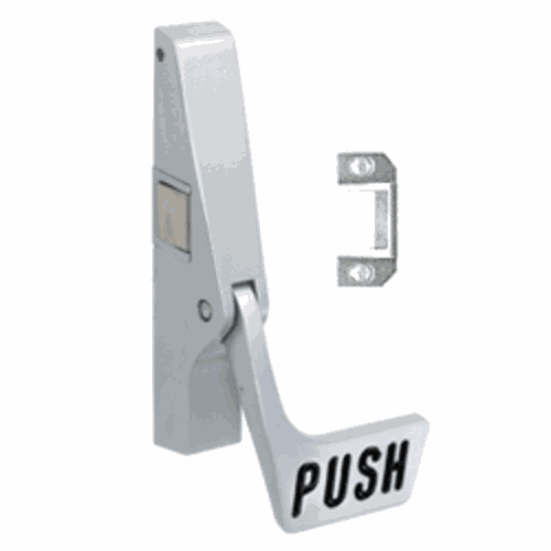 CRL 311095PLC628 Satin Aluminum Jackson 10 Series Left Hand Reverse Bevel Panic Exit Device
