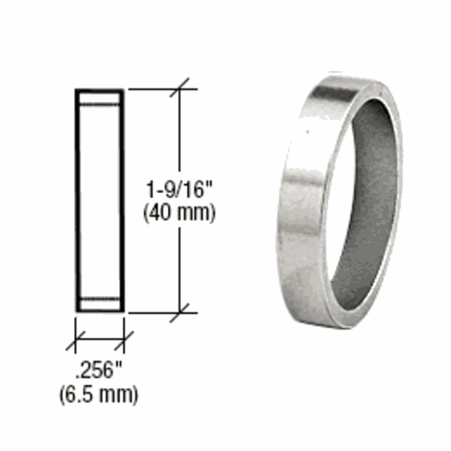 CRL DRA256PS Polished Stainless Steel .256