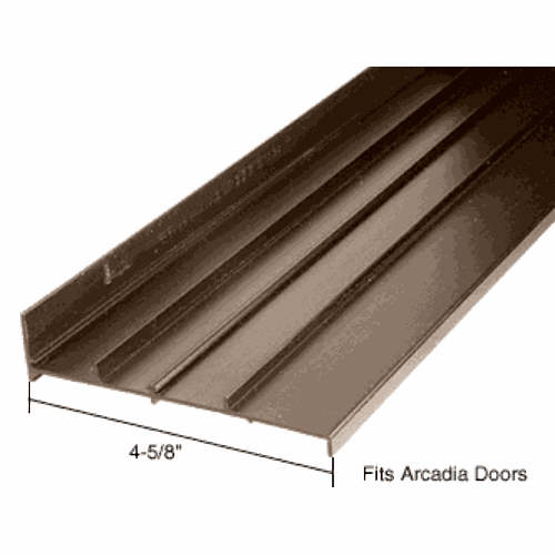 CRL TH801BRZ Bronze Replacement Threshold for Arcadia Doors - 4-5/8