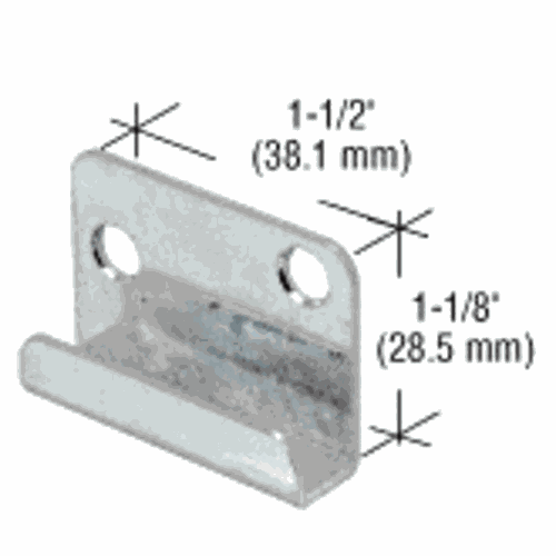 CRL KV277 Anochrome One-Piece Mirror Clip