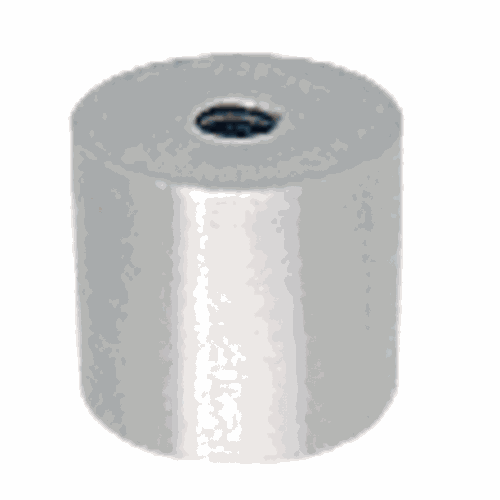 CRL ACSB1121BS 316 Brushed Stainless Clad Aluminum Standoff Base, 1.5