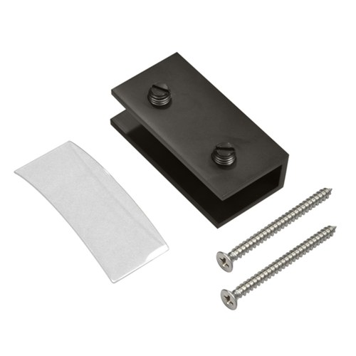CRL NDC40RB Oil Rubbed Bronze No-Drill Fixed Panel Glass Clamp