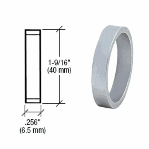 CRL DRA256BS Brushed Stainless .256