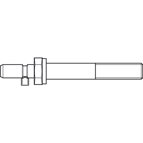 Hafele 909.03.875 Back-to-Back Mounting Set for Pull Handles