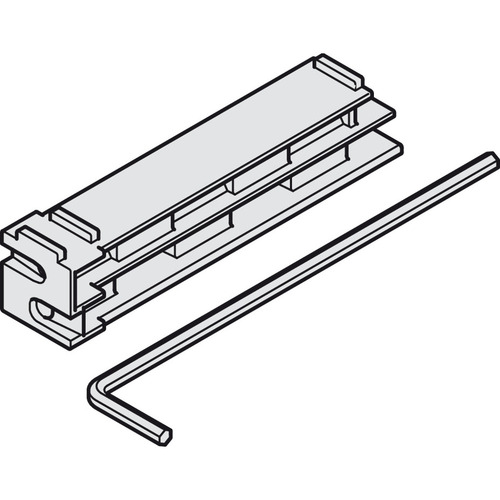Hafele 940.42.075 Angled Hex Key Adjustment Aid for Running Gears