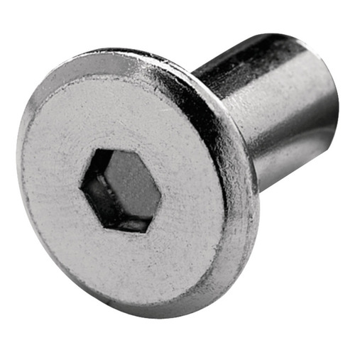 Hafele 267.10.606 1/4-20 JCN Nut, 4mm Hex Socket, 13mm